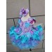  Infant/toddler/baby/children/kids Girl's  glitz pageant  lace Dress/clothingG588BL